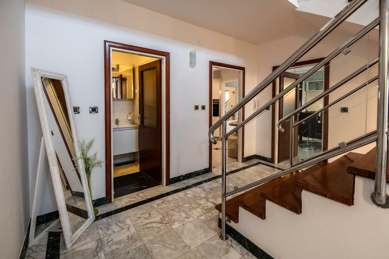 Cave Romane Apartment With Private Pool And Sea View Винкуран Екстериор снимка
